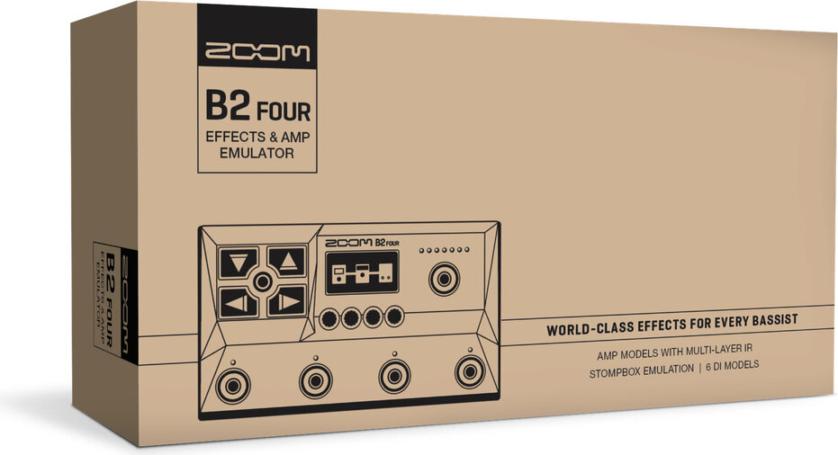 新品同様】ZOOM b2four ※即購入ok 楽器/器材 エフェクター 楽器/器材