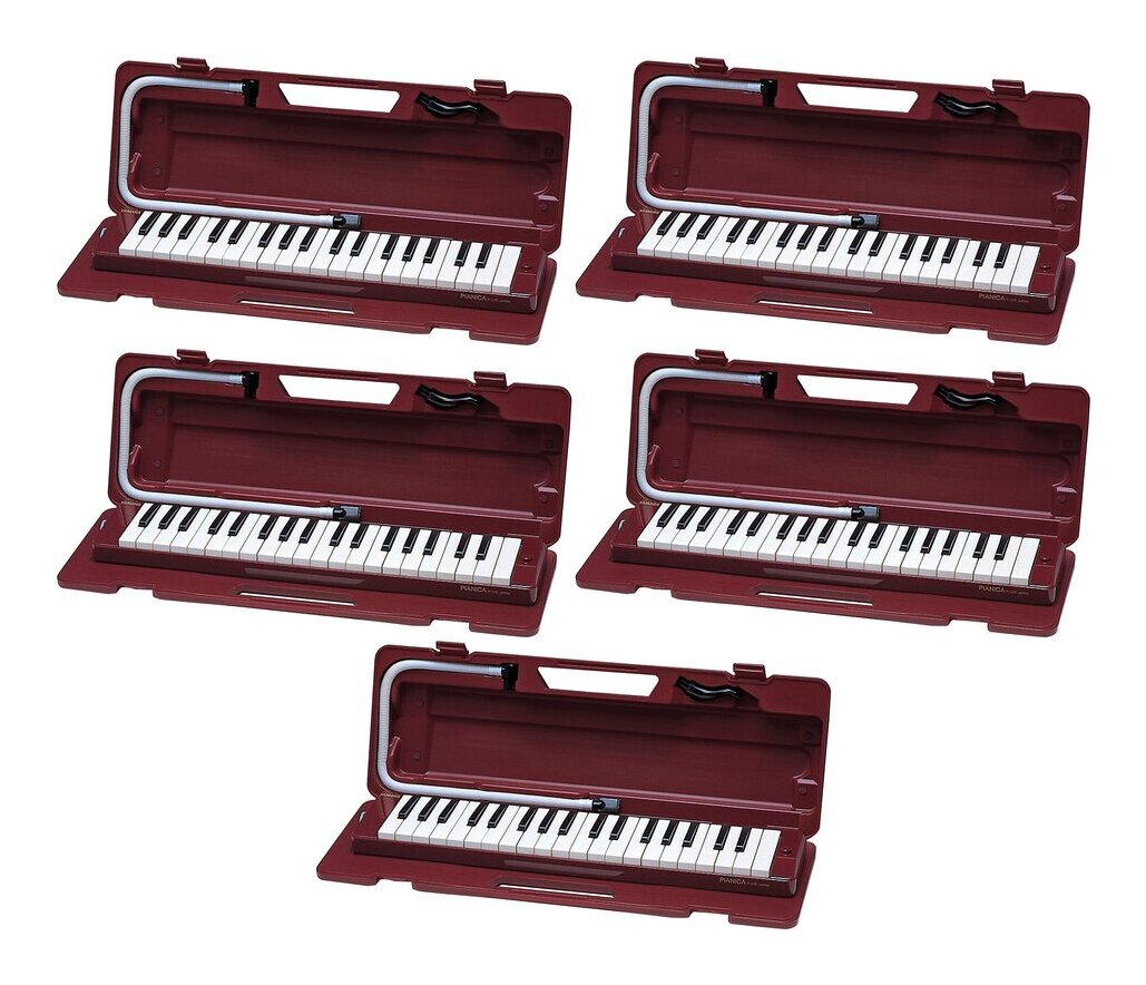 YAMAHA ヤマハ　ピアニカ　鍵盤ハーモニカ　 P-37D Amazon.com: Yamaha Pianica, 37-note Melodica, Maroon (P37D