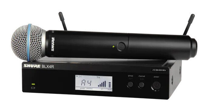 【送料込】SHURE BLX24RJ/B58-JB ラックマウント ハンドヘルド型 ワイヤレスシステム BLX24R/B58 51,480円