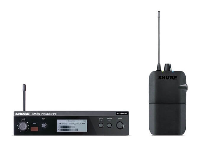 楽天市場】SHURE P3R-JB PSM300 BODYPACK RECEIVER ※受信機単体