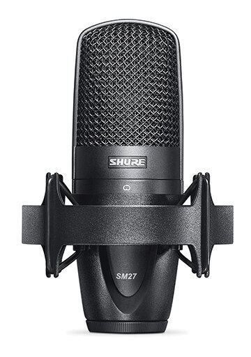 【送料込】SHURE SM27-SC-X ショックマウント付 コンデンサーマイクロホン SM27-SC 34,535円