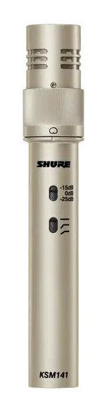 【送料込】SHURE KSM141/SL-X デュアルパターン 楽器用 マイクロホン KSM141/SL