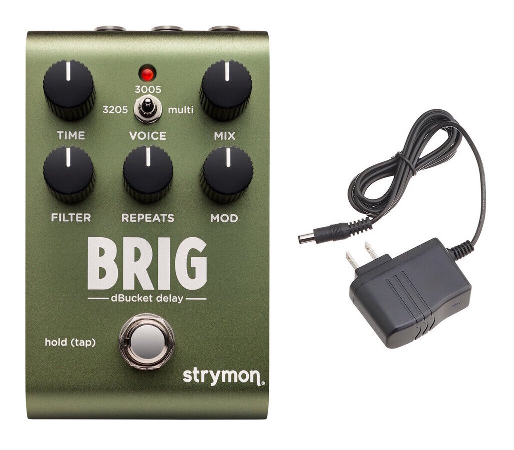 【送料込】Strymon BRIG + DC9/550 バケット・ブリゲード・ディレイ/純正アダプター付【ポイント5倍】