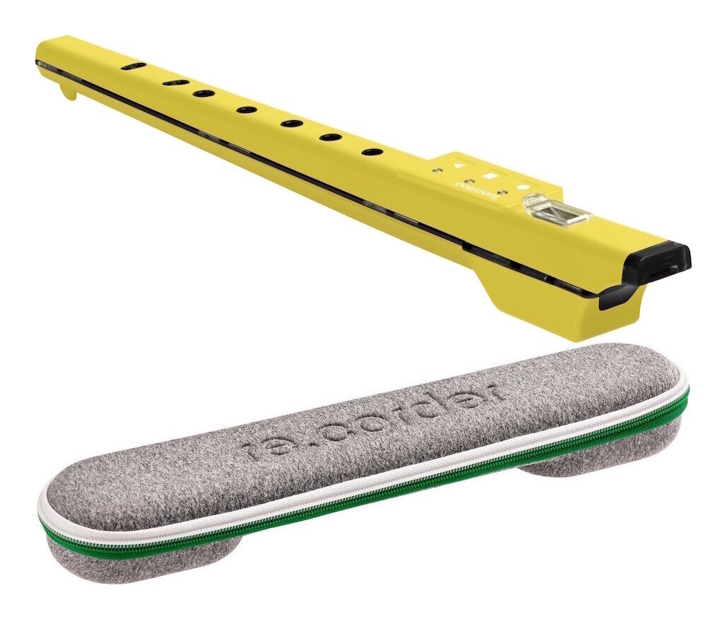 【送料込】ARTinoise LUNATICA YELLOW/専用ケース/白付 イエロー デジタル リコーダー ウインドシンセ｜愛曲楽器バーゲンセンター