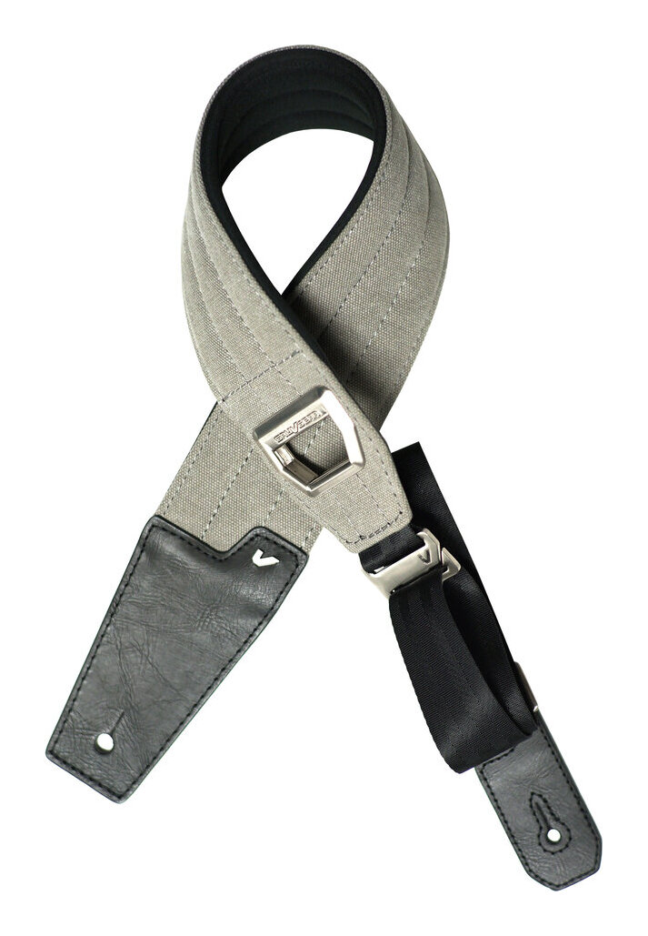 【送料込】GRUV GEAR FBRK-GRY-XL Gray ギター ストラップ【ポイント5倍】