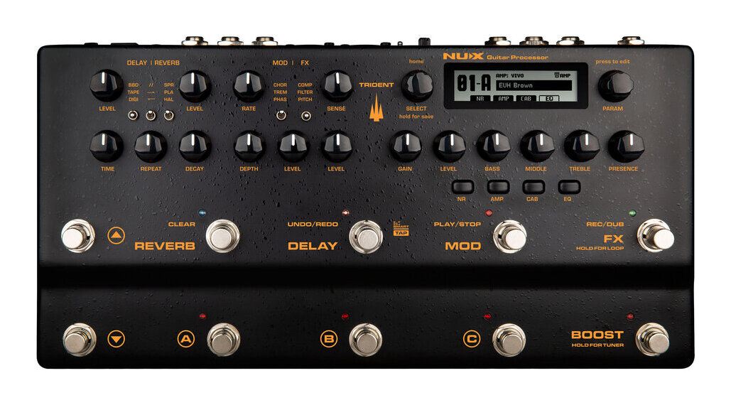 【送料込】NUX TRIDENT マルチエフェクター
