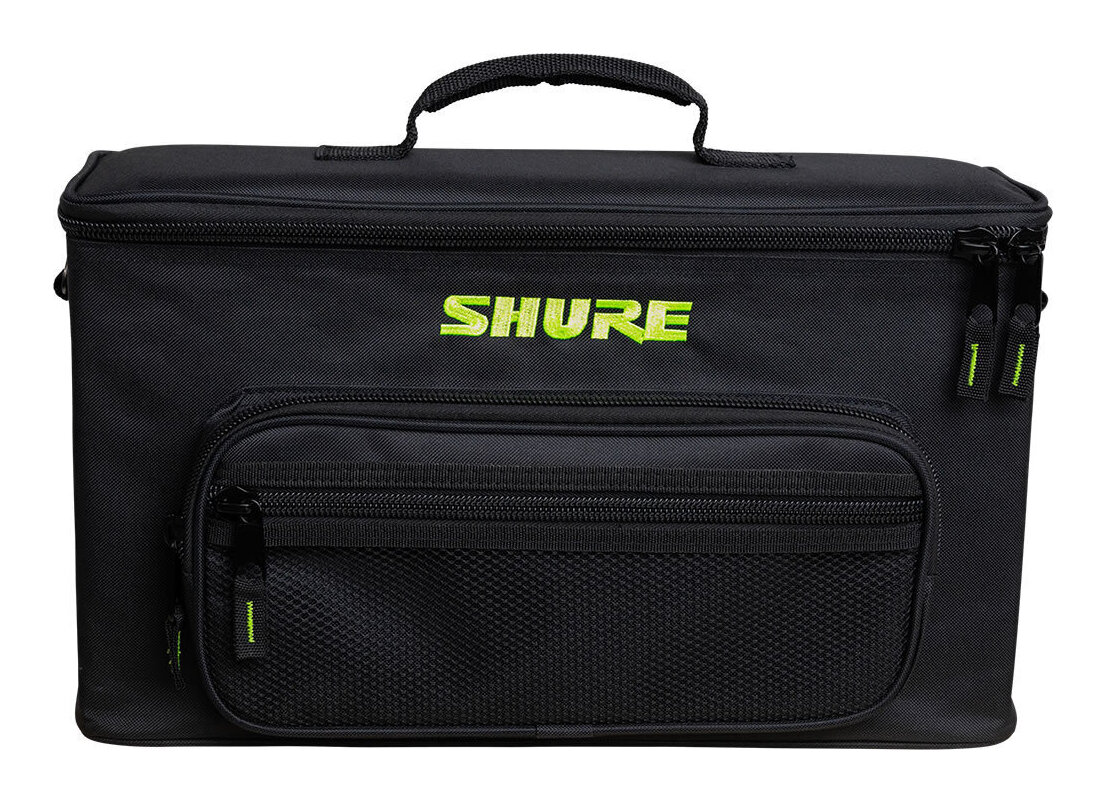 【送料込】SHURE by GATOR SH-WRLSSCARRYBAG-2 ワイヤレスマイク・システムバッグ(2セット収納可)