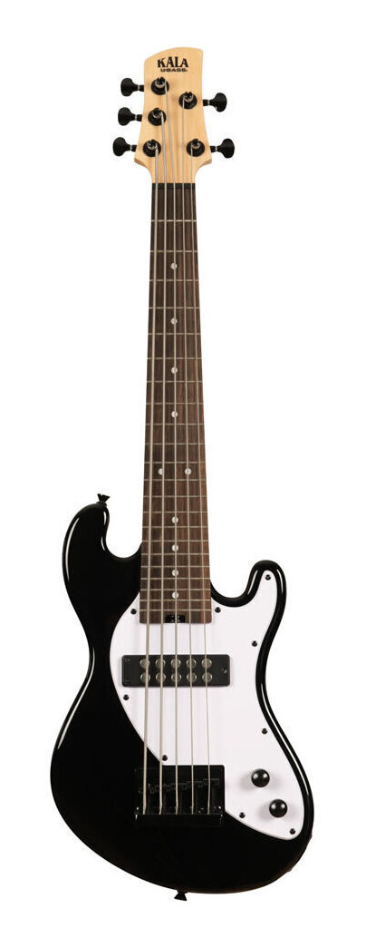 【送料込】KALA UBASS-SB5-BK-FS Jet Black ソリッドボディ 5弦 U-BASS/ギグバッグ付【ポイント5倍】|愛曲楽器バーゲンセンター