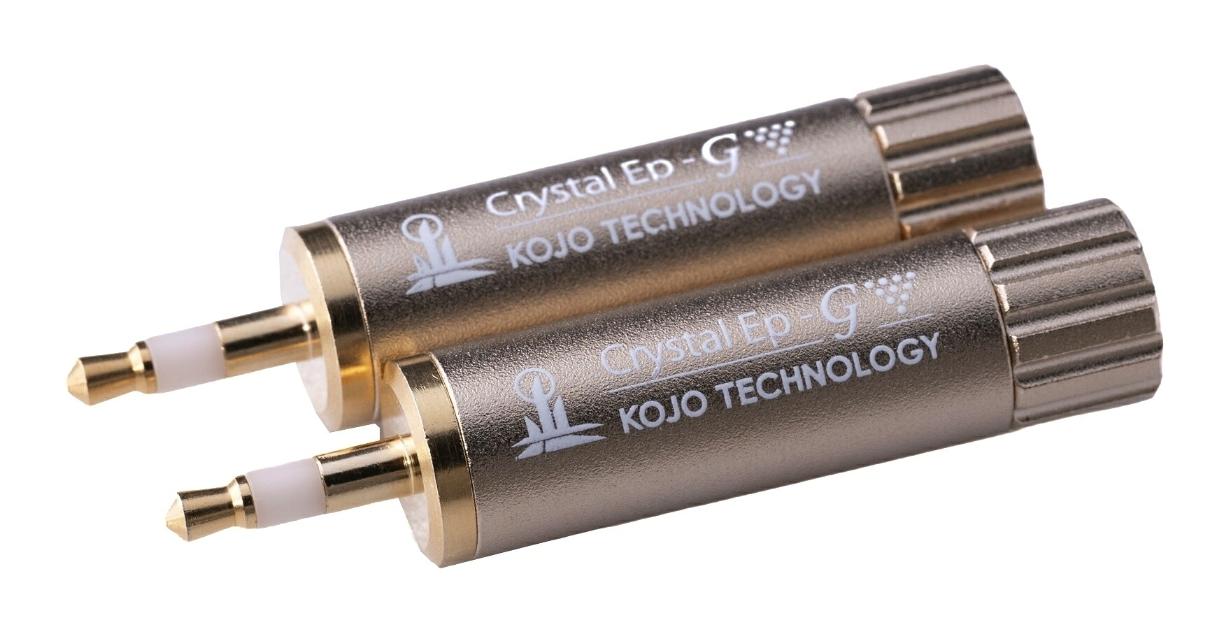【送料込】KOJO TECHNOLOGY Crystal EpT3-G&times;2 (2個セット) φ3.5 ステレオミニプラグ プラグ型 スティック型 仮想アース｜愛曲楽器バーゲンセンター