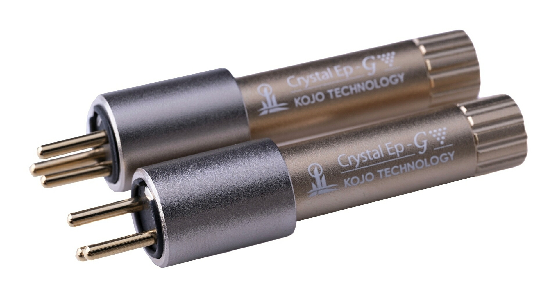 【送料込】KOJO TECHNOLOGY Crystal EpXH-G×2 (2個セット) XLRオスプラグ プラグ型 スティック型 仮想アース