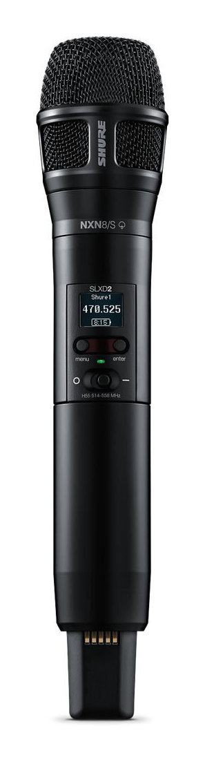 【送料込】SHURE SLXD2/N8SB\u003d-JB スーパーカーディオイド SLXD Nexadyne 8 ハンドヘルド型 送信機 52,668円