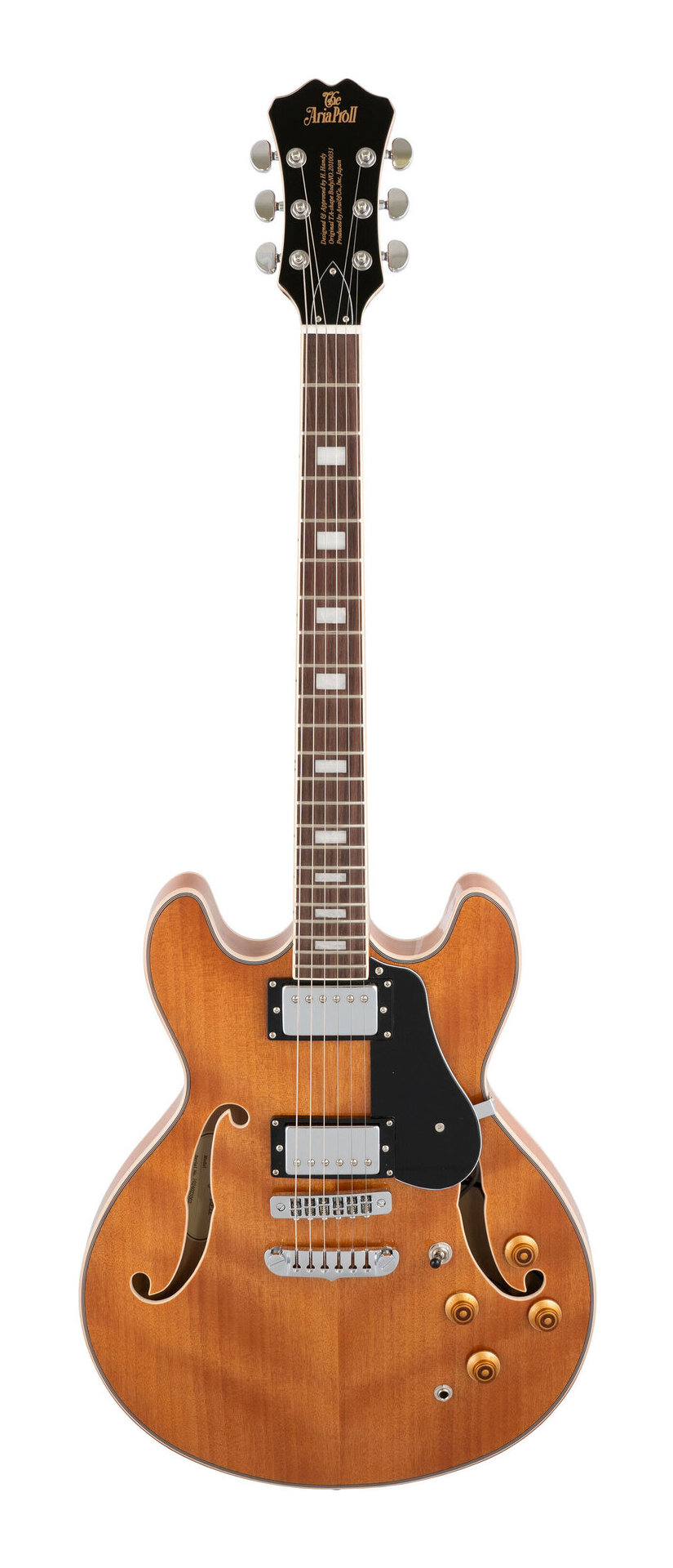 【送料込】Aria ProII TA-200 MH(Mahogany) セミアコースティックギター/ケース付【ポイント5倍】｜愛曲楽器バーゲンセンター