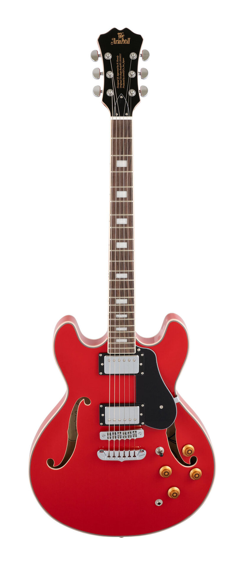 【送料込】Aria ProII TA-200 RD(Red) セミアコースティックギター/ケース付【ポイント5倍】 40,040円