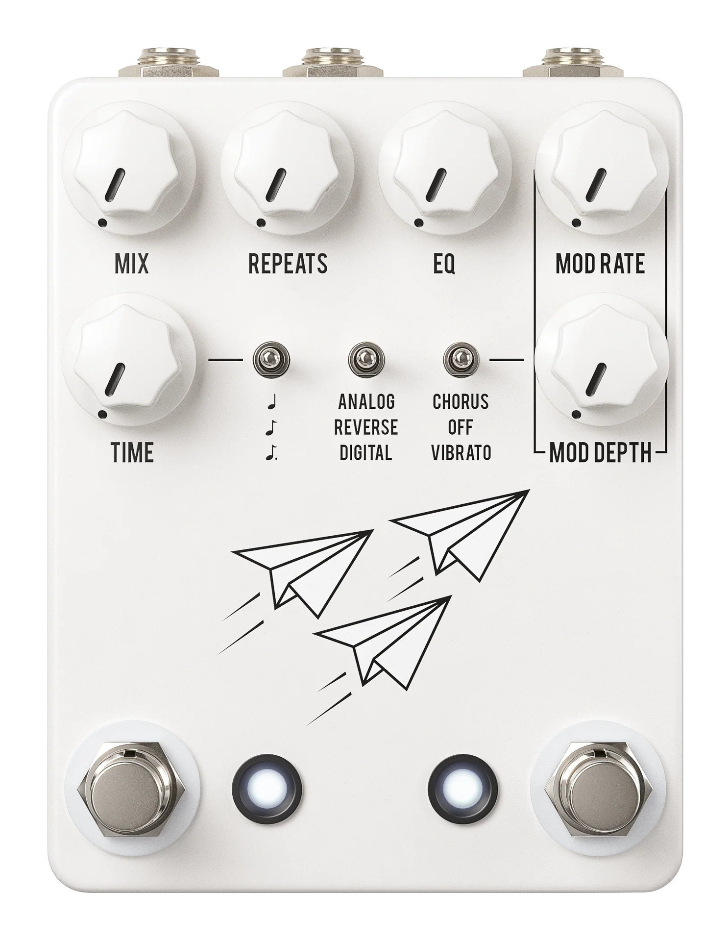 【送料込】JHS Pedals FLIGHT DELAY White ディレイ