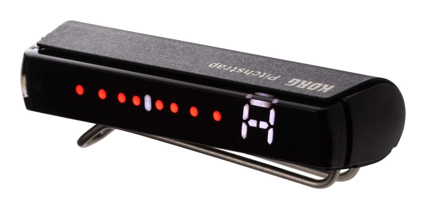 【送料込】KORG PST-1 BK ストラップ装着 チューナー Pitchstrap クリップチューナー【ポイント5倍】｜愛曲楽器バーゲンセンター