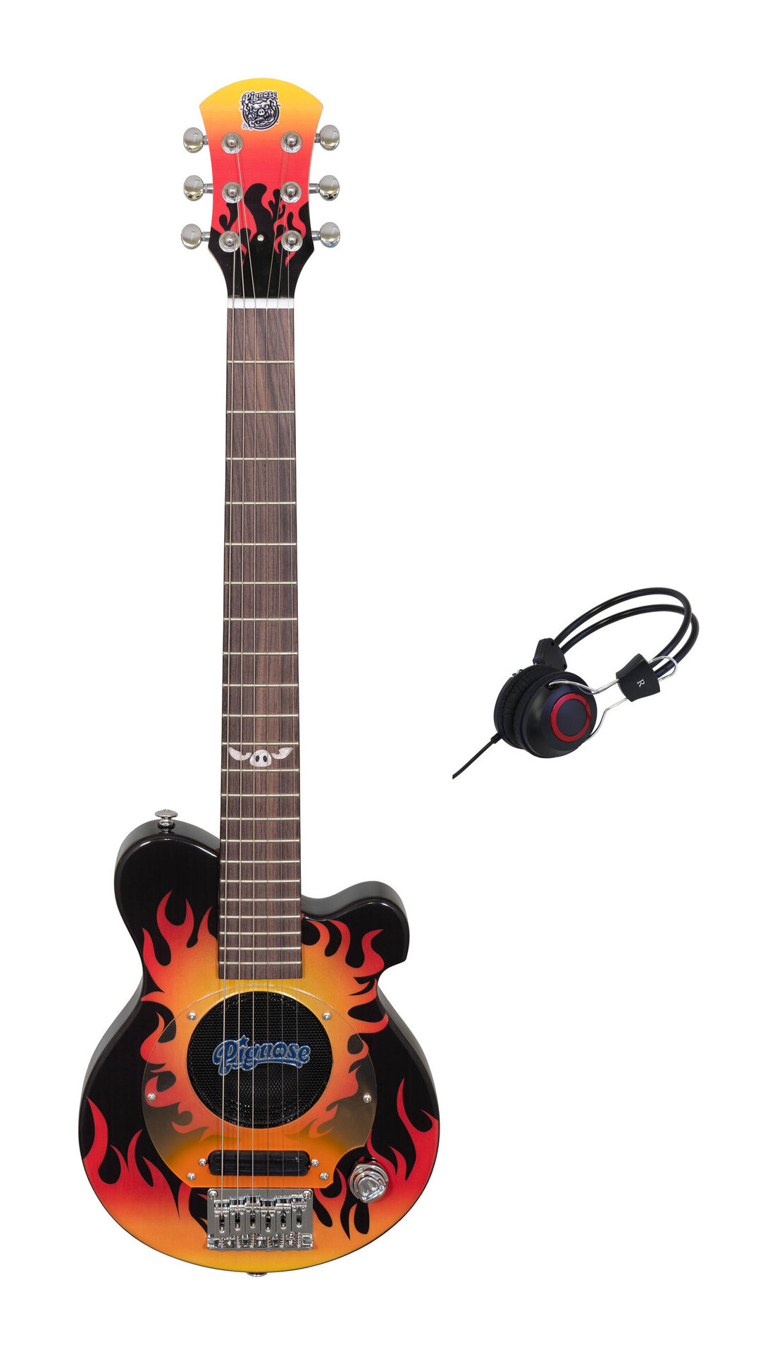 【送料込】Pignose PGG-200FP2 BK (Black) スピーカー内蔵 エレキギター/限定モデル/ヘッドホン付【ポイント5倍】