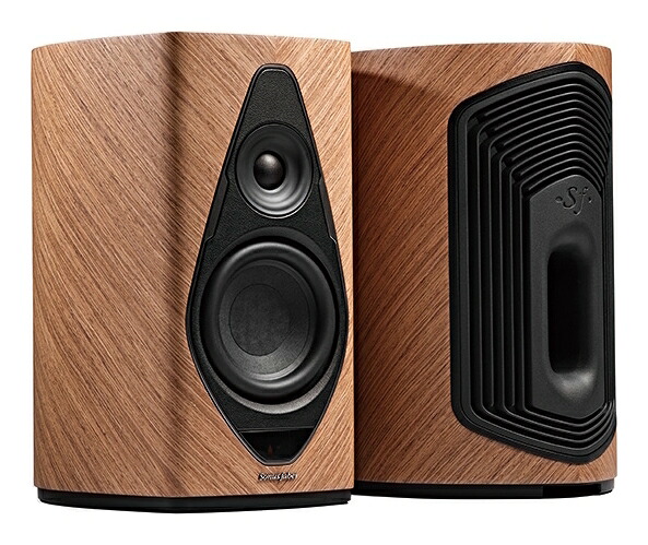 【貨物輸送込】Sonus Faber DUETTO WALNUT(ありの実) 2通い路 2金棒引き バスレフ操作手順 無線電話 金棒引き ソナス ファ頭を覆う物【通貨価値取り替えっこ不可】
