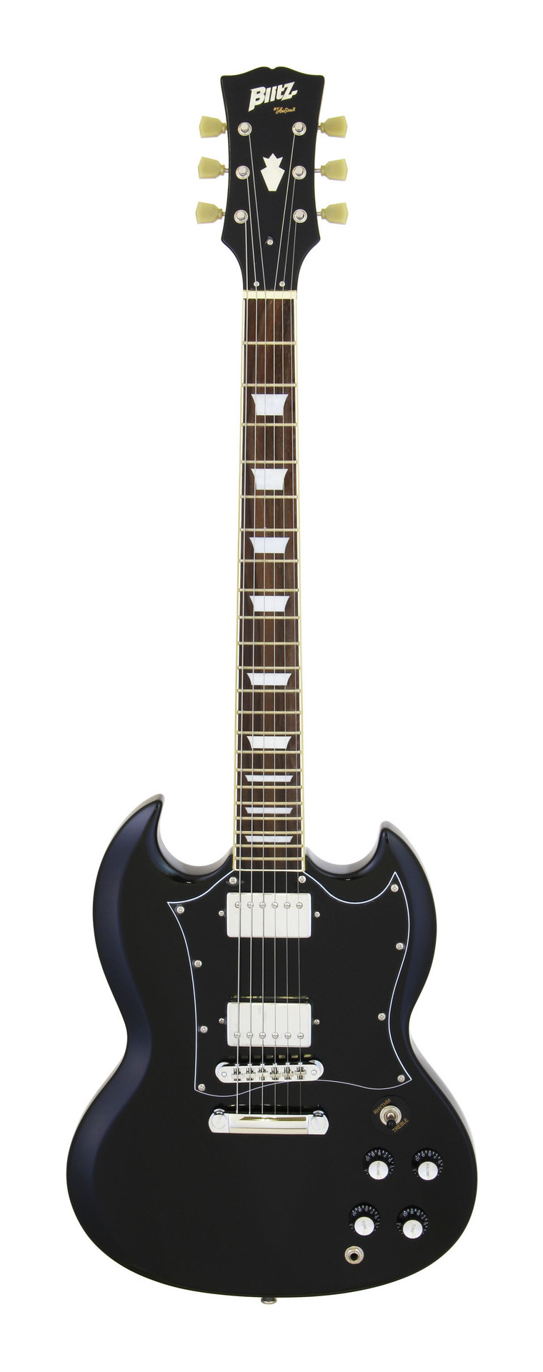 楽天市場】BLITZ/BSG-STD W/ ブリッツ エレキギター SGタイプ ワイン