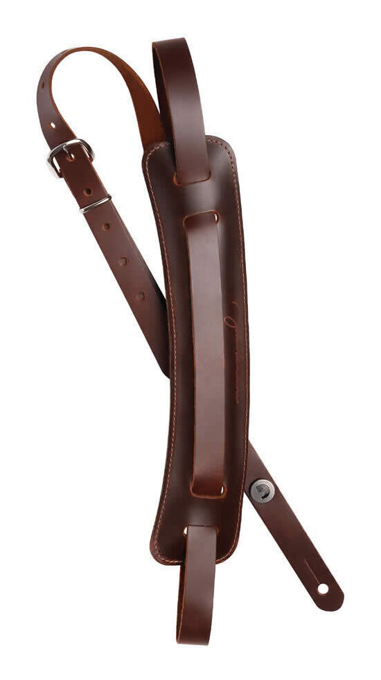 【送料込】D’Addario 19JL01 JOHN LENNON LETHER STRAP BROWN ジョン レノン レザー ギター ストラップ ダダリオ