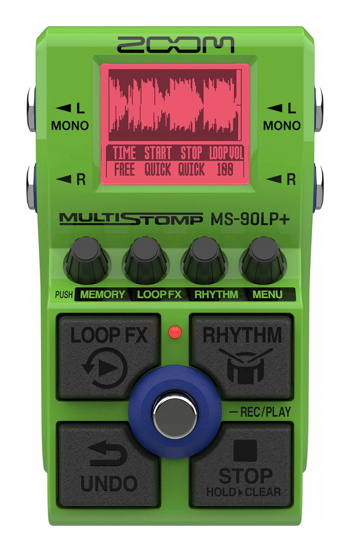 ZOOM MS-90LP+ Multistomp 最新ルーパー Zoom MS-90LP+ MultiStomp Looper Pedal | Sweetwater