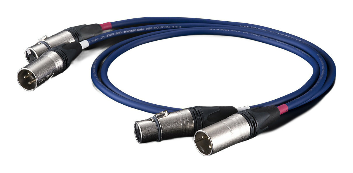 【送料込】aet EVO-0503A-XLR/1.5m(ペア) ハイパフォーマンス XLRケーブル