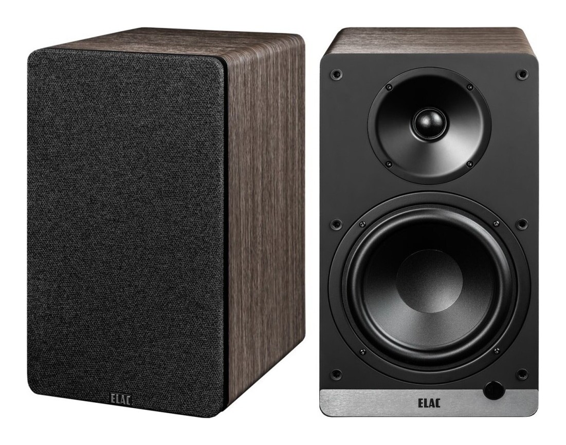 【送料込】ELAC Debut ConneX DCB61 Walnut(ペア) アクティブ・スピーカー