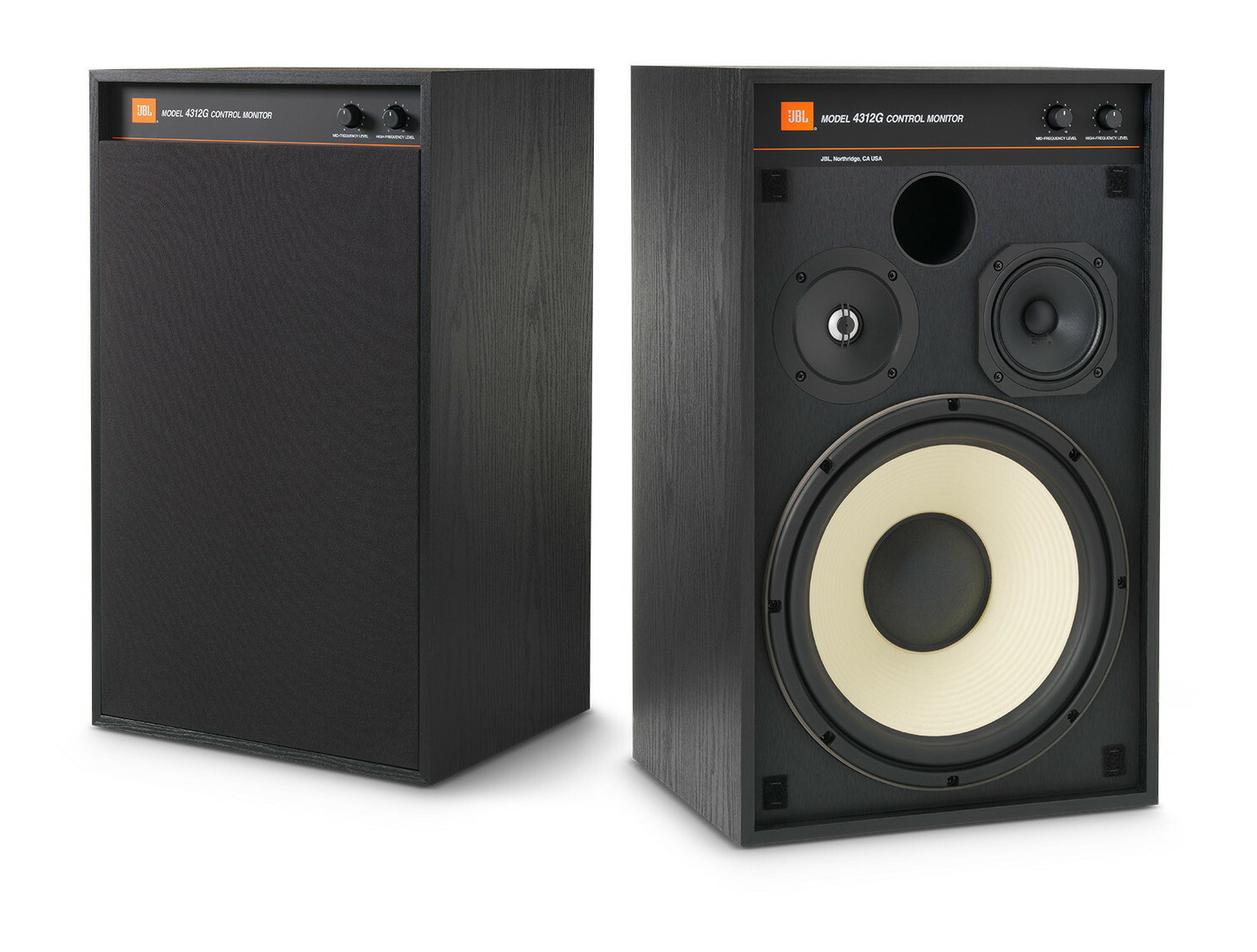 【送料込】JBL 4312G ペア 3ウェイ スタジオ・モニター・スピーカー