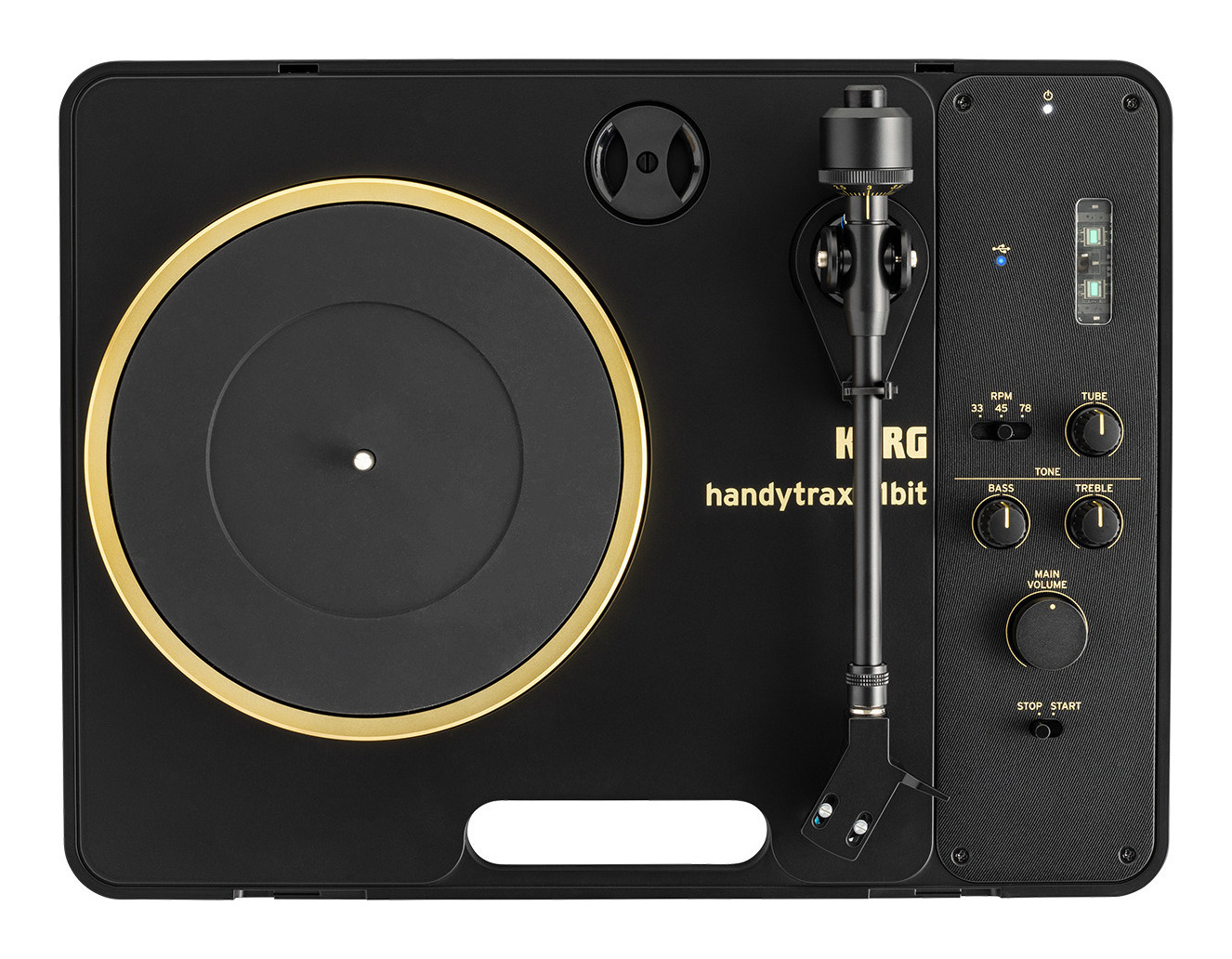 【送料込】KORG handytraxx 1bit レコードを1bitデータ化 コルグ ステレオ スピーカー内蔵 レコードプレーヤー ターンテーブル 高音質録音 ハイレゾ 5.6MHz 1bit(DSD) Vestax Handy Trax HNDYTRX【ポイント2倍】
