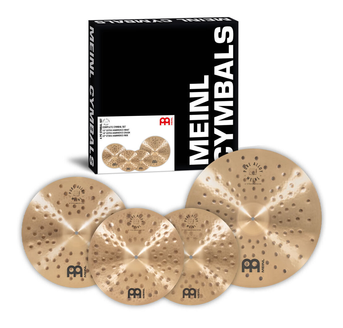 【送料込】MEINL PA-CS1 / Pure Alloy Extra Hammered Complete Set シンバル セット