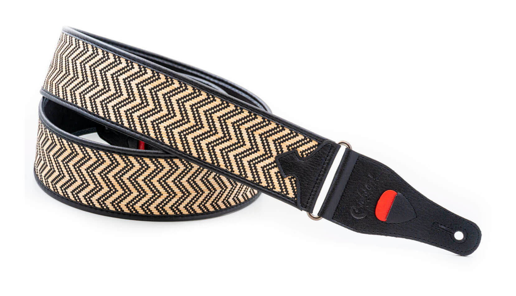 【送料込】RightOn! STRAPS VICTORIA Black ギター ベース ストラップ【ポイント5倍】