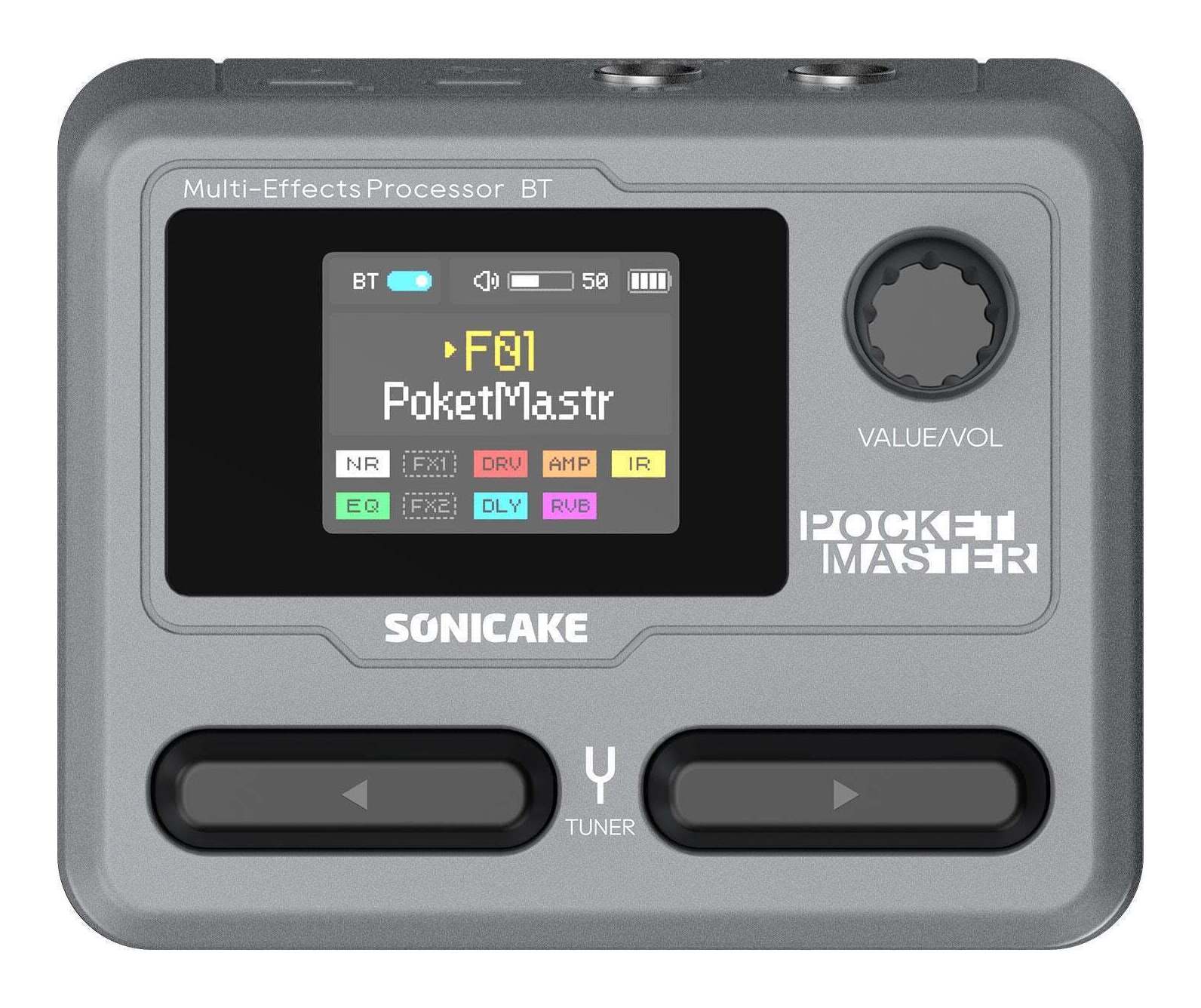 【送料込】SONICAKE QME-10GY グレー ソニケーキ Pocket Master ポケットマスター マルチエフェクター