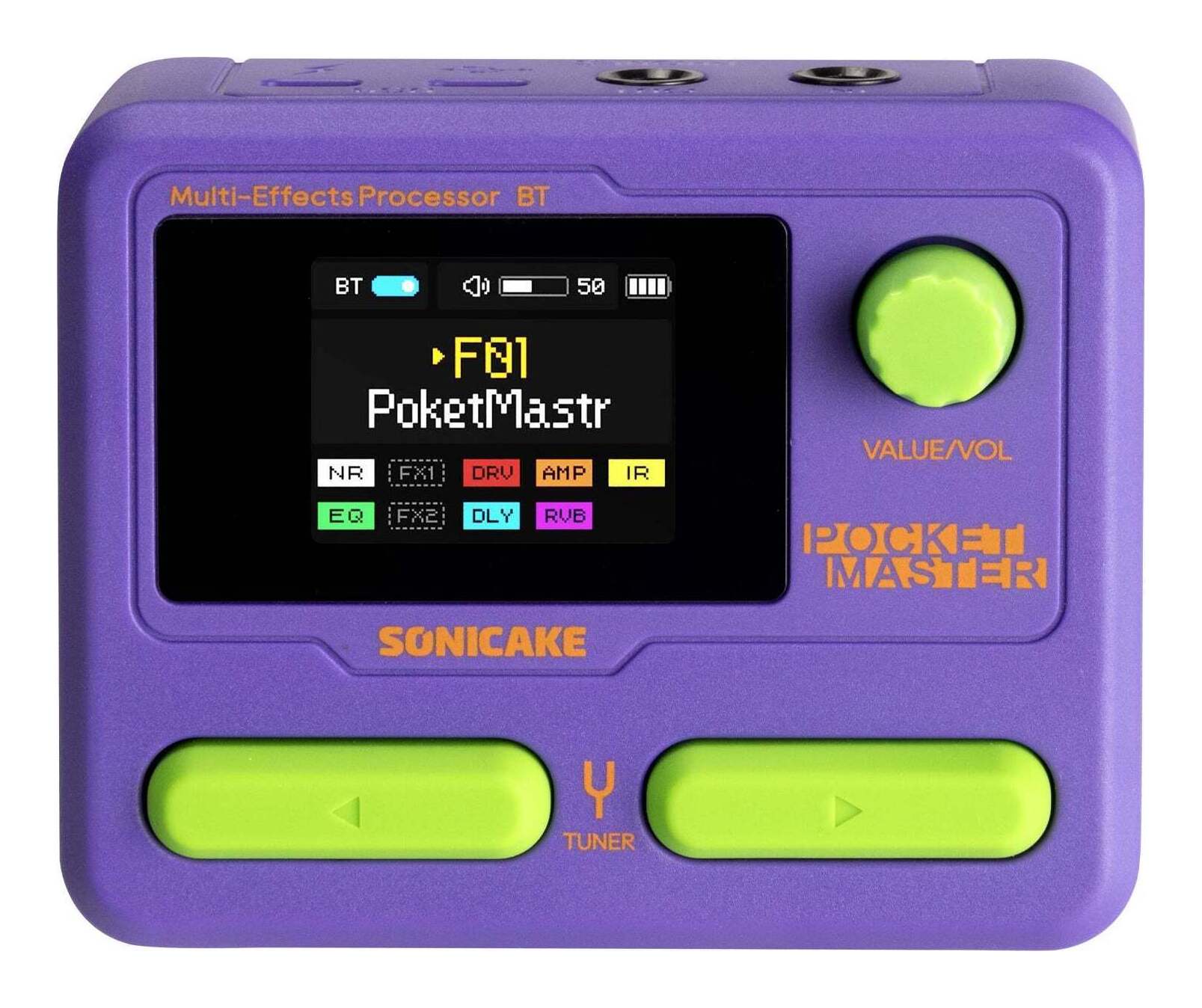 【送料込】SONICAKE QME-10PP パープル ソニケーキ Pocket Master ポケットマスター マルチエフェクター