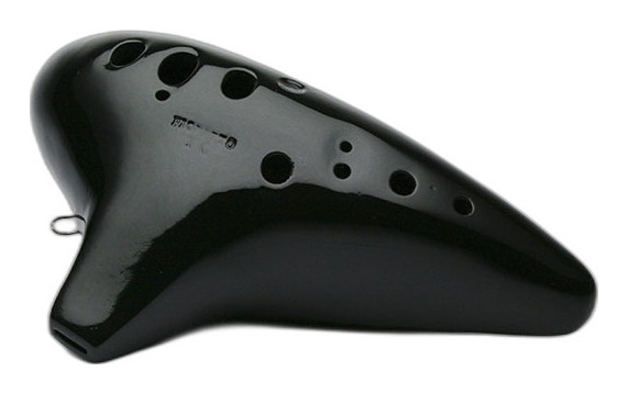 【特典付】【送料込】NIGHT OCARINA ナイトオカリナ フィオレット テナーC調 Fioretto-TCB ブラック