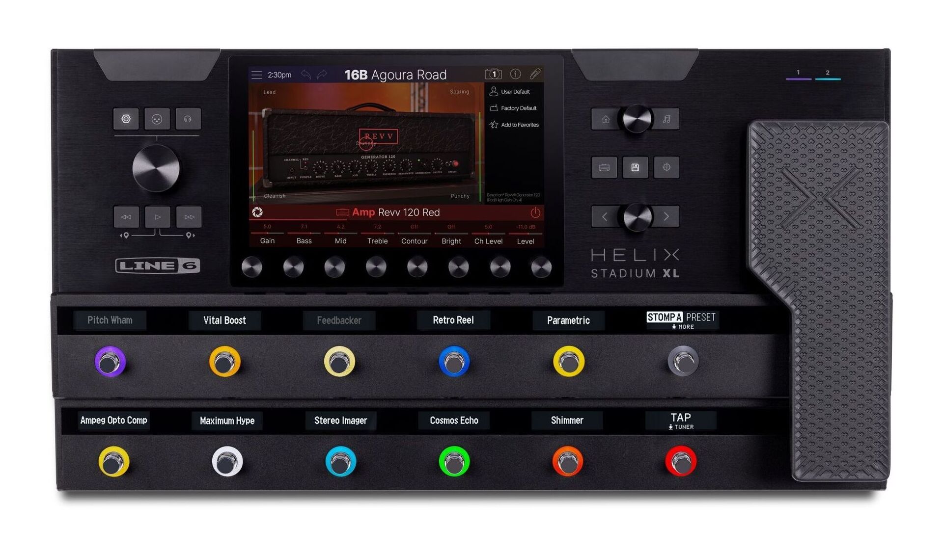 【送料込】LINE6 Helix Stadium XL Floor アンプ＆エフェクト プロセッサー マルチエフェクター【ポイント5倍】