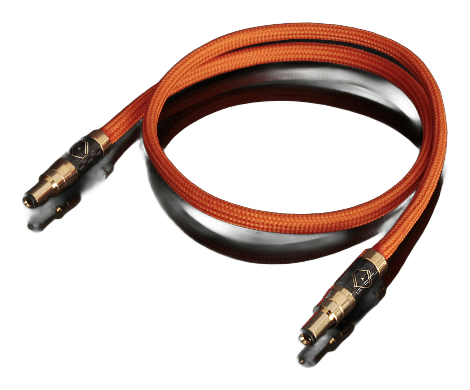 【送料込】Silent Angel B12V050RR Light Orange アップグレード DC ケーブル 12V