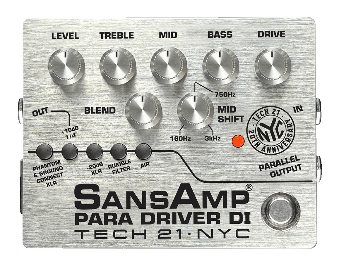 楽天市場】【正規品】TECH21 SansAmp PARA DRIVER DI 新品 DIボックス