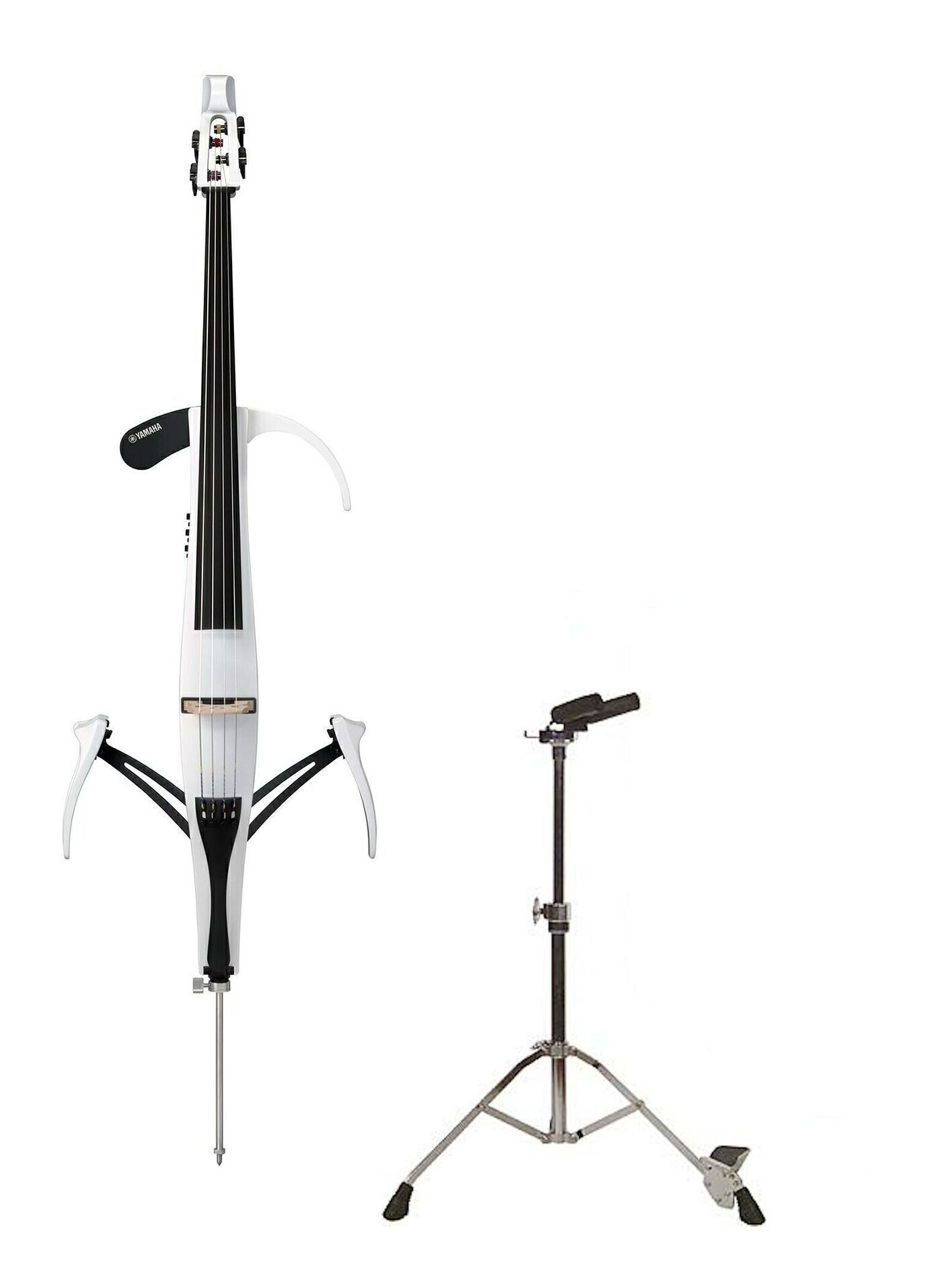 【送料込】YAMAHA SVC300CPW/スタンド/BST1付 パールホワイト サイレントチェロ【代金引換不可】
