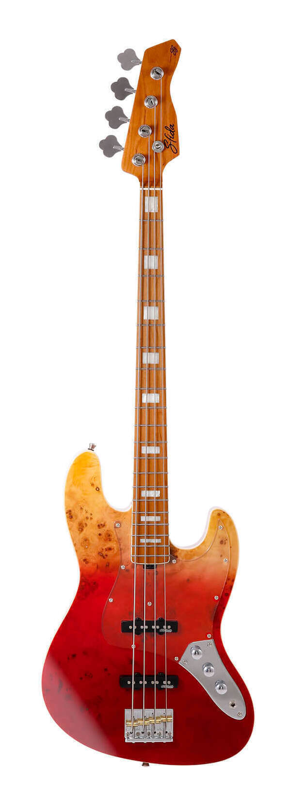 【送料込】Sfida SJB-800 RED ジャズベースタイプ ベース スフィーダ/ギグバッグ付｜愛曲楽器バーゲンセンター