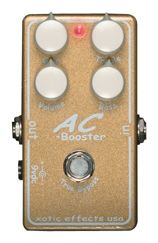 【送料込】XOTiC AC Booster-Gold Glitter/2010 Limited Color Edition 限定カラー ゴールド グリッター｜愛曲楽器バーゲンセンター
