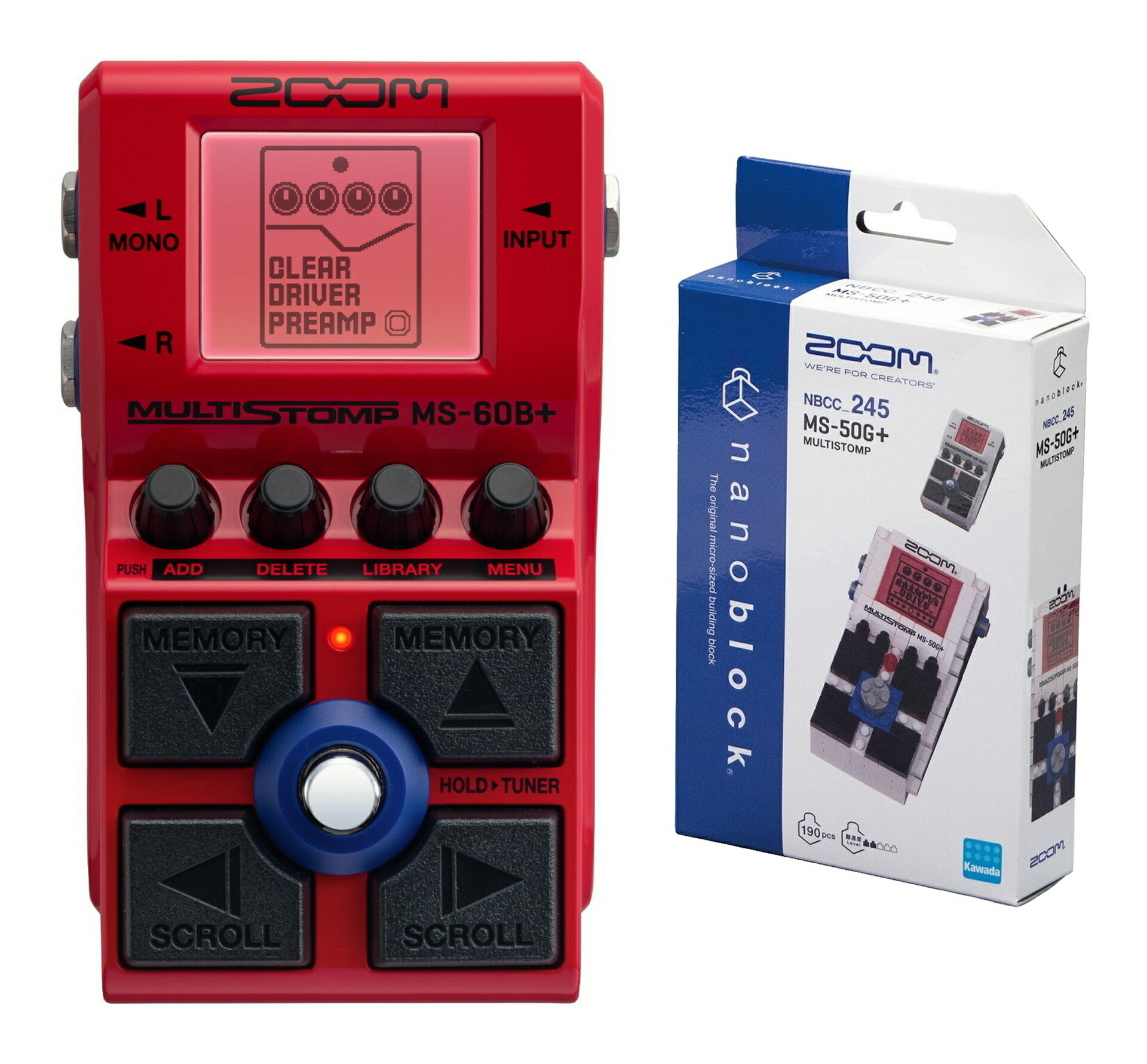 MS-60B 純正アダプター付き 楽天市場】【送料込】ZOOM MS-60B+(純正ACアダプター/AD-16付) ベース