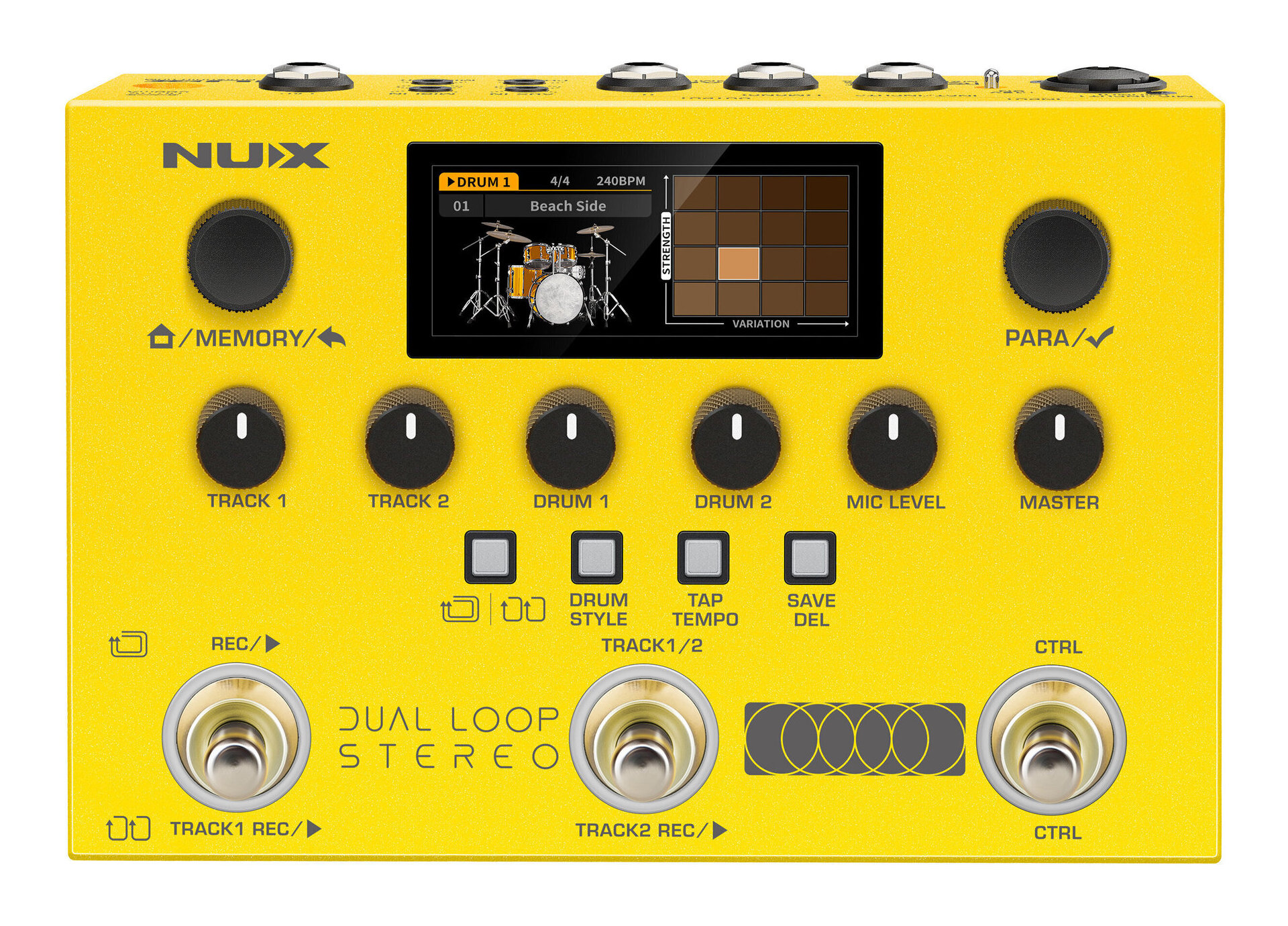 【送料込】NUX Dual Loop Stereo デュアルトラック・ループペダル ルーパー