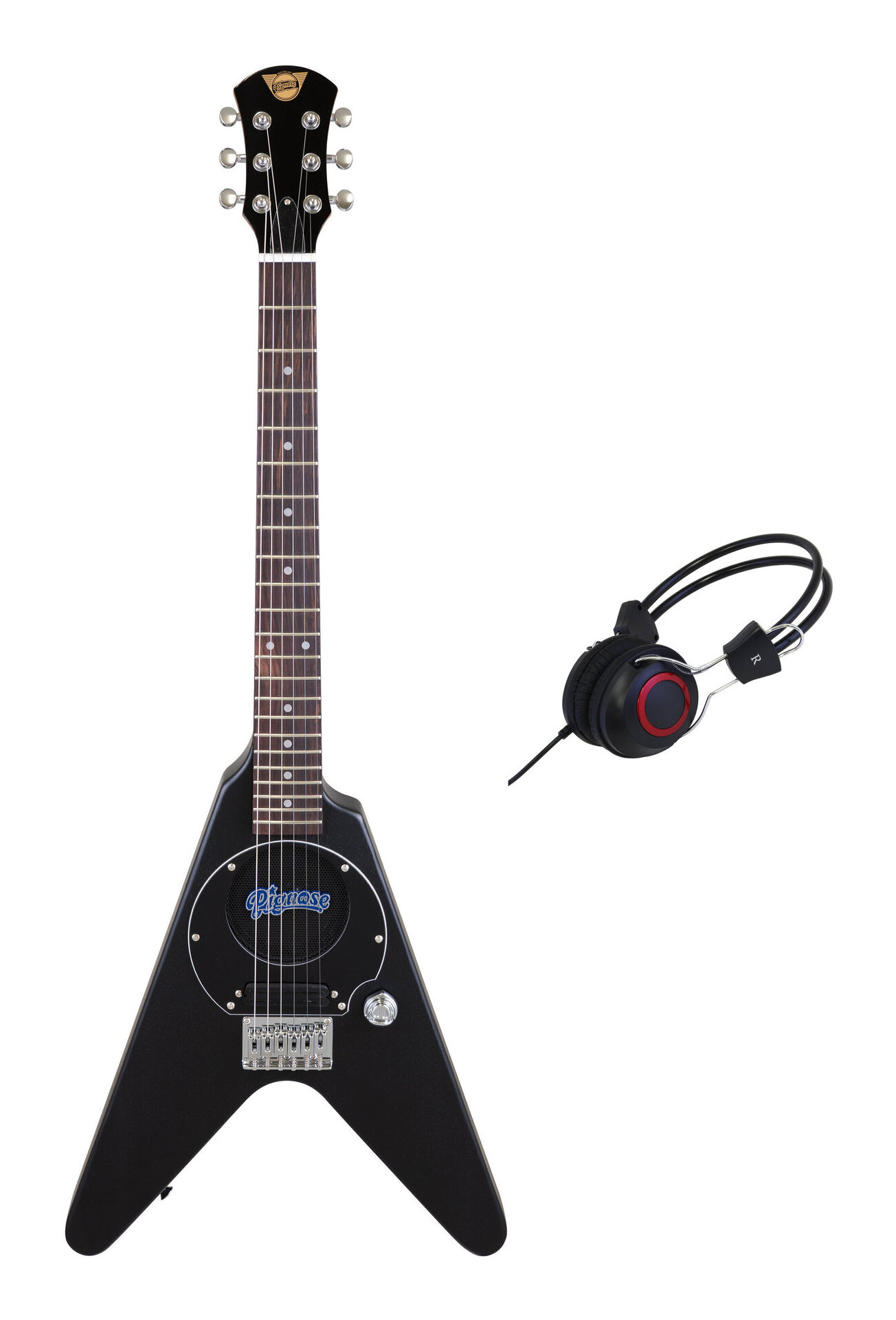 【送料込】Pignose PGG-200V STBK (Stained Black) スピーカー内蔵 エレキギター/ヘッドホン付