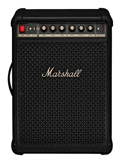 【貨物輸送込】Marshall Bromley 450 Black and Brass マーシャル 寄り合い 金棒引き 黒いこと/国内定まり品【尖んがり10倍】