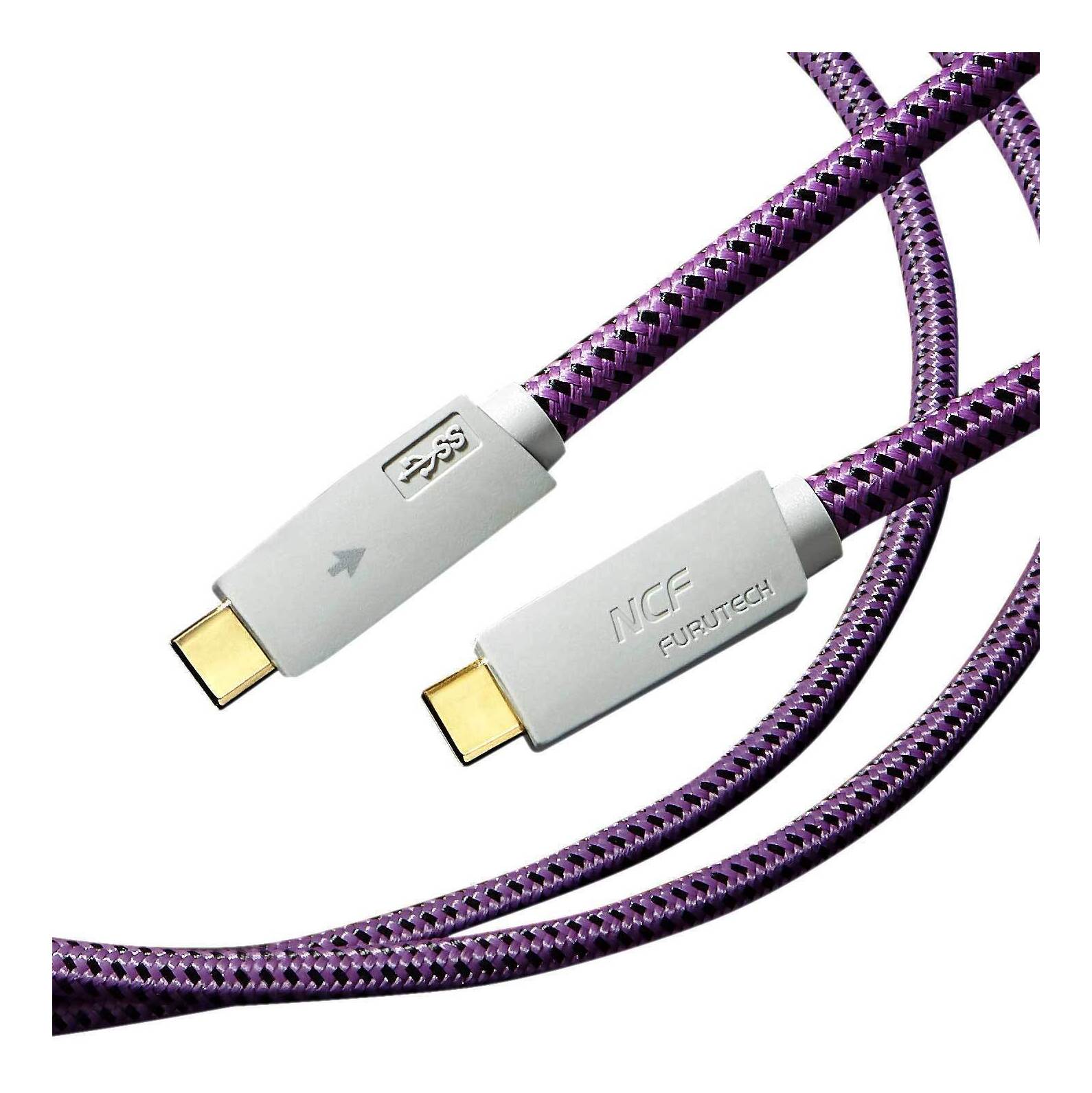 【ご取っておく商いもの:6/12発売】【貨物輸送込】FURUTECH GT4 NCF USB-C-1.2m 盛りだくさんテック USB有線テレビ [Type-C - Type-C]