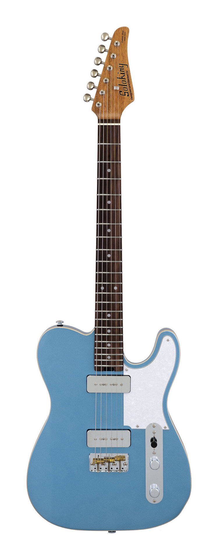 【送料込】Soloking MT-1 Deluxe P90 TDPL Tidepool ソロキング テレキャスタータイプ エレキギター/ギグバッグ付｜愛曲楽器バーゲンセンター