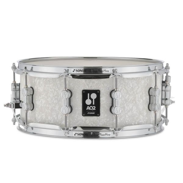 【送料込】SONOR ソナー AQ2-1406 SDW WHP スネアドラム 14 ×6インチ カバリング・フィニッシュ