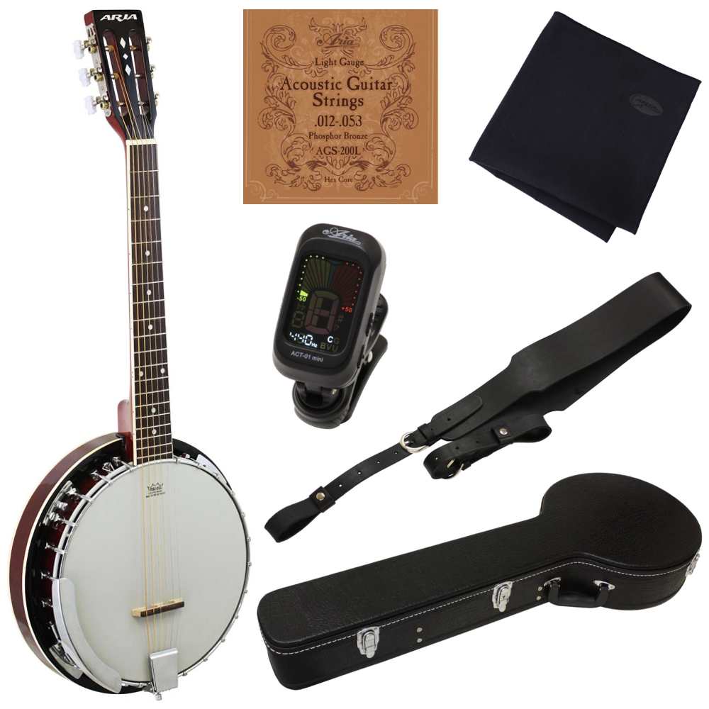 楽天市場】【アウトレット特価】ARIA バンジョー SB-10G ギター
