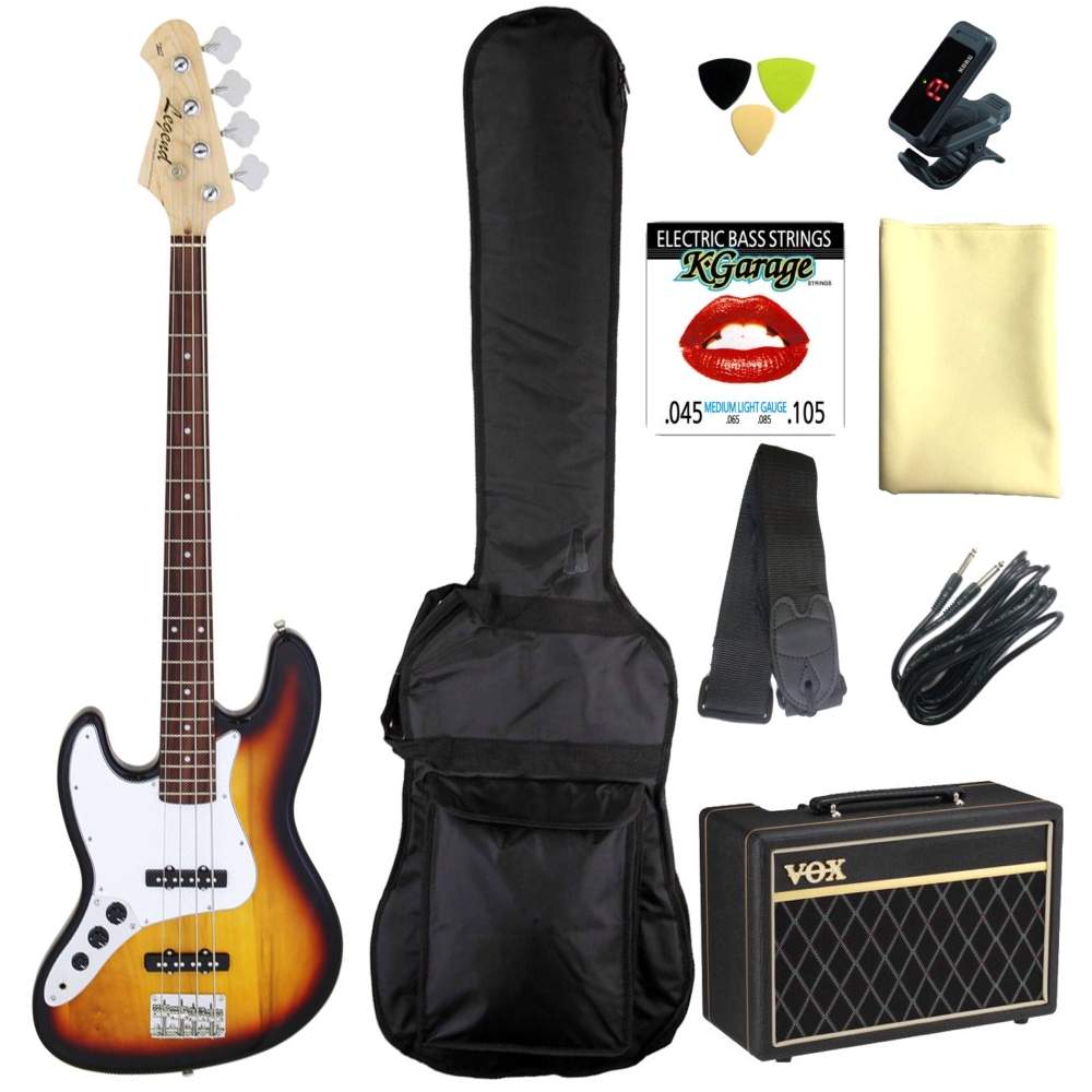 【送料込】【定番9点セット/VOXアンプ】Legend レジェンド LJB-Z L/H 3TS(3 Tone Sunburst) ジャズベース エレキベース 初心者セット 入門セット｜愛曲楽器バーゲンセンター