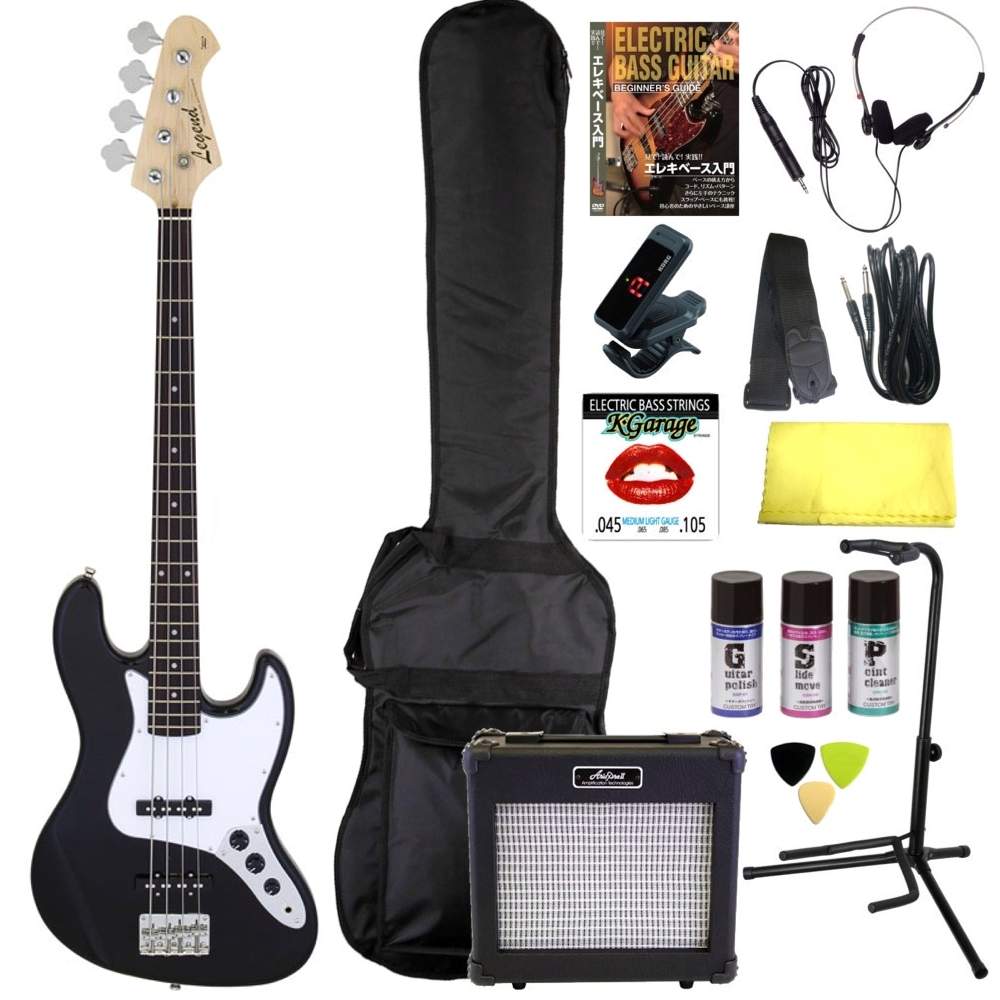 Legend ジャズベースタイプ エレキベース 楽天市場】ベース 初心者 セット LJB-Z/BBK レジェンド Legend