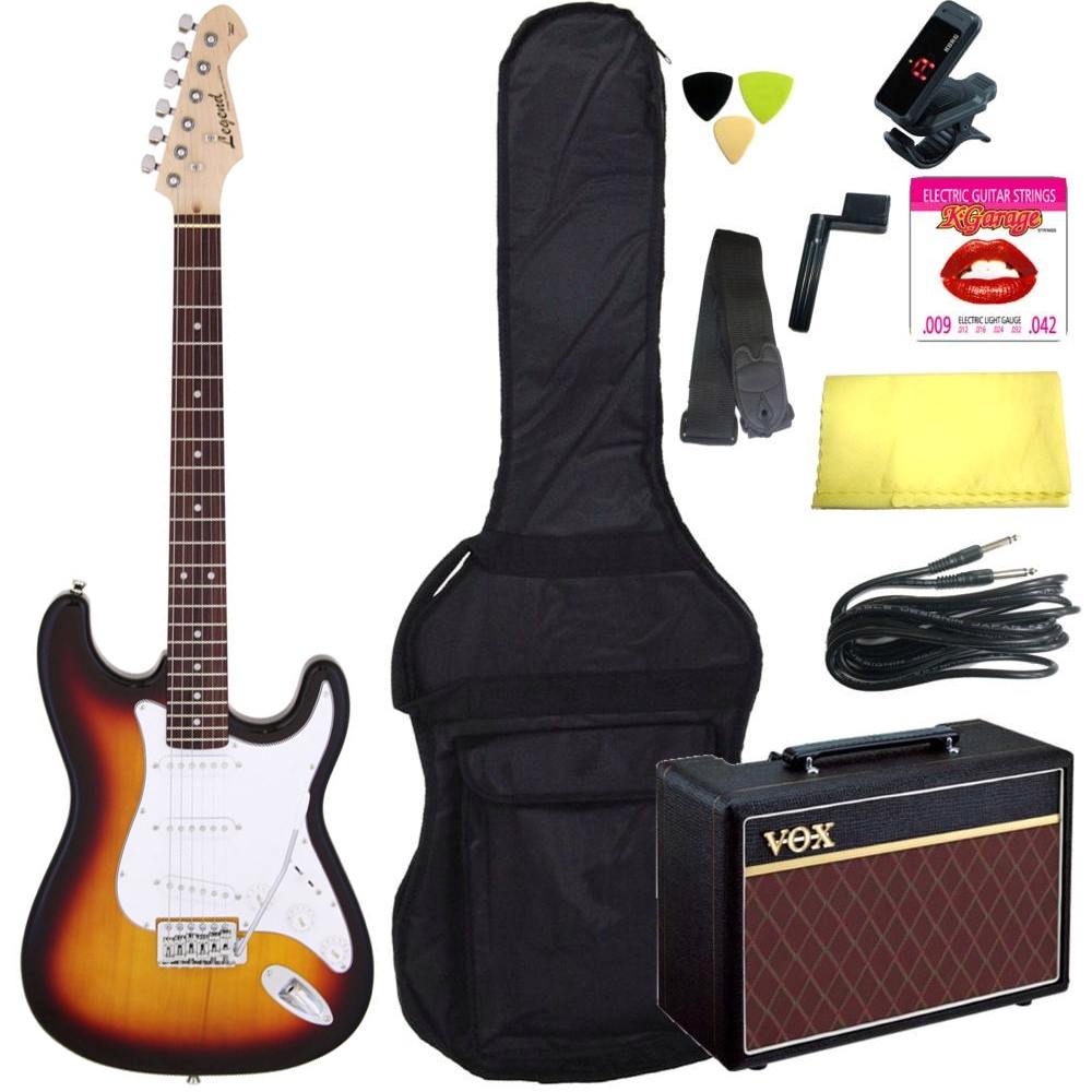 楽天市場】Legend LST-Z 3TS 3 Tone Sunburst SET レジェンド エレキ